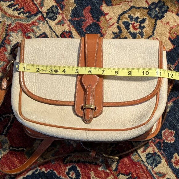 Dooney & Bourke Pebble Grain Crossbody bag, Bone & Caramel - Picture 14 of 15